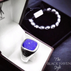 Othrys Ring with Lapis Lazuli - buy online