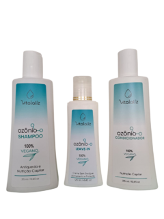 Kit Capilar Básico - Shampoo + Condicionador + Leave-in - comprar online