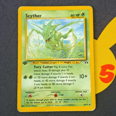 Pokemon Scyther Neo Disco very Primera Edicion