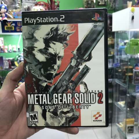 PS2 PlayStation 2 Metal Gear Solid 2 Sons of Liberty