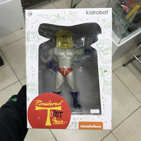KIDROBOT Ren and Stimpy Toast Man Nickelodeon