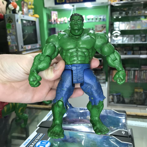 Marvel Hulk Movie Punching Action