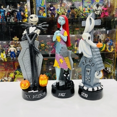 Extraño Mundo Jack Nightmare Before Christmas Set Estatuas x3 - comprar online