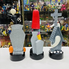 Extraño Mundo Jack Nightmare Before Christmas Set Estatuas x3 - Calabozo Mutante