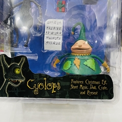 Extraño Mundo Jack Nightmare Before Christmas Neca Cyclops Elf en internet