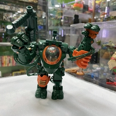Tortugas Ninja TMNT Playmates Muta Force Robotation Michelangelo - comprar online