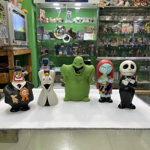 Extraño Mundo Jack Nightmare Before Christmas Disney Set x5