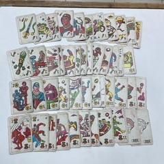 Cartas Españolas Robots Vintage - Calabozo Mutante