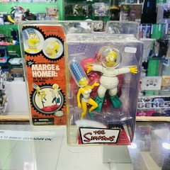 The Simpsons McFarlane Marge y Homero in the Belly of the Boss