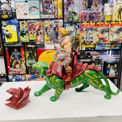 MOTU HEMAN Mattel 1981/1982 Heman y Battle Cat - Calabozo Mutante