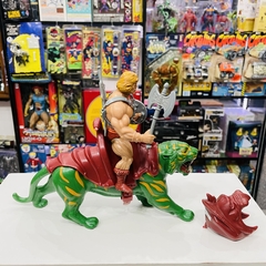 Imagen de MOTU HEMAN Mattel 1981/1982 Heman y Battle Cat