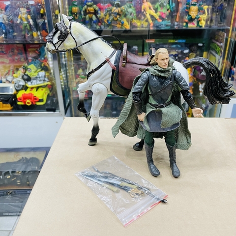 LOTR Señor de los Anillos Toy Biz Legolas Caballo