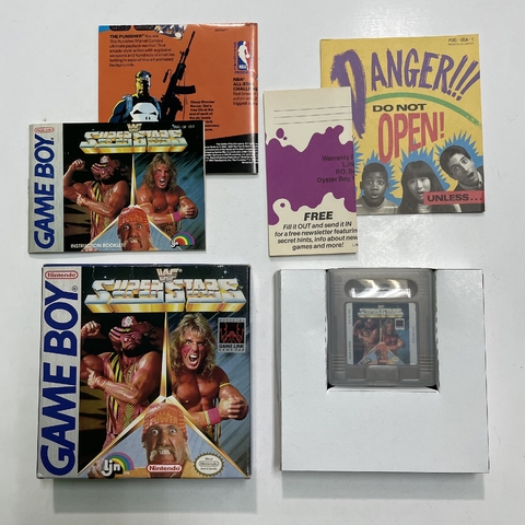 GAME BOY Nintendo CIB WWF Super Stars