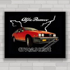 Quadro decorativo carro Alfa Romeo gtv