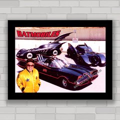 Quadro decorativo filme Batmóvel