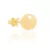 Brinco Bola Lisa 8 Mm Folheado A Ouro 18k Rommanel 520470 - comprar online