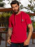Camiseta Masculina Vermelha com Capuz Pit Bull 64230 na internet