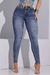 Calça Feminina Jeans Modeladora Bojo removível Black Pitbull 86368