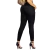 Calça Jogger Cropped Preta com Empina Bumbum Pit Bull 61539 - www.imperiototthem.com.br