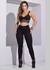 Calça feminina cintura alta não desbota modeladora Black Pit Bull - 87532