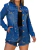 Jaqueta Jeans Max Feminina manga longa Sobretudo 51605 Revanche - comprar online