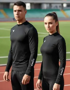 Remera Termica Diadora Manga Larga Camiseta Deportiva Unisex - comprar online
