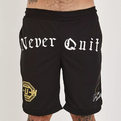 Bermuda Basquete Never Quit Preta Collab Charles do Bronx