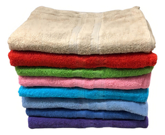 Pack X 5 Toallon Baño 70x130 300 Gr 100% Algodón Absorbente Color Consulte Calafate
