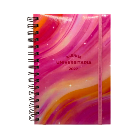 AGENDA UNIVERSITARIA 2027 MULTICOLOR