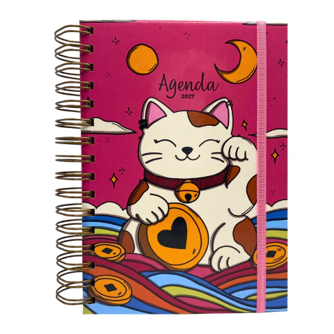 Agenda Diaria 2027 GATITO