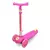 MONOPATÍN DE 3 RUEDAS CON LUZ - (IK0463 ROSA) - MODELO SURF - ISAKITOS