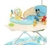 ANDADOR DISNEY (CELESTE MICKEY) BEBE MUSICAL CON POSICIONES DE ALTURA REGULABLES MECEDOR CON TOLDO Y MANIJA DENCAR (COD.D130T) en internet