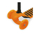 MONOPATÍN DE 3 RUEDAS CON LUZ - (IK0460 NARANJA) - MODELO DRAGON - ISAKITOS en internet