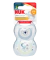 SET X 2 CHUPETES STAR DIA Y NOCHE NUK - comprar online