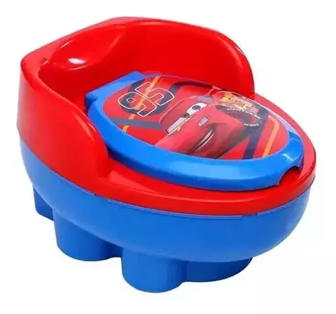 PELELA 3 EN 1 (CARS) CON REDUCTOR DE INODORO ESCALON DISNEY JUGUETOYS