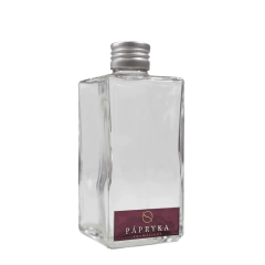 Frasco Vidro Quadrado Transparente