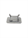 FECHO DENTADO 3/4 DE AÇO INOX 430 - KIT 100UN