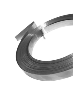 KIT 2UN FITA DE AÇO INOX 430 0,5X19 X 25M + 100UN FECHOS DE AÇO INOX 430 na internet