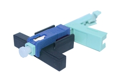 CONECTOR OPTICO SC UPC 3 POSICOES - 2FLEX - KIT 100UN - Isamig Telecom