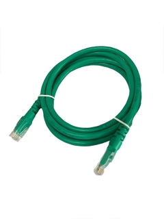 PATCH CORD CAT.6 UTP 100% COBRE - 1,5M - VERDE - KIT 20UN - comprar online
