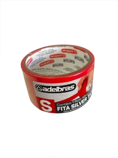 FITA MULTI USO TIPO SILVER TAPE VERMELHA 48mm X 5m - KIT 15UN - Isamig Telecom