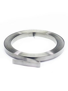FITA DE AÇO INOX 430 0,5X19 X 25M - KIT 2UN