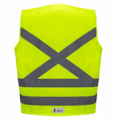 COLETE COM 1 BOLSO AMARELO E LARANJA - KIT 10UN - Isamig Telecom