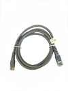 PATCH CORD CAT.6 UTP - 1,5M - CINZA - KIT 5UN - comprar online