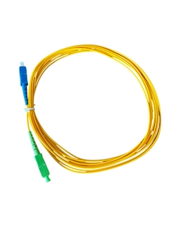 CABO PATCH CORD FIBRA SIMPLEX SC/APC -SC/UPC - 5M (SUSA) - KIT 20UN