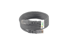 PATCH CORD CAT.6 UTP 100% COBRE - 1,5M - CINZA na internet