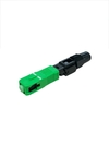 100 UN CONECTOR FAST RÁPIDO FIBRA ÓPTICA VERDE SC/APC - comprar online