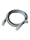 PATCH CORD CAT.5E UTP 100% COBRE - 1,5M - CINZA - KIT 10UN - comprar online