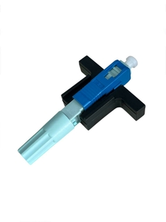 CONECTOR OPTICO SC/UPC 3 POSICOES ROSCA - KIT 10UN na internet