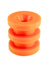 100 Un Roldana Isolador Plástico 2 Ranhuras Rp2 (laranja) - comprar online